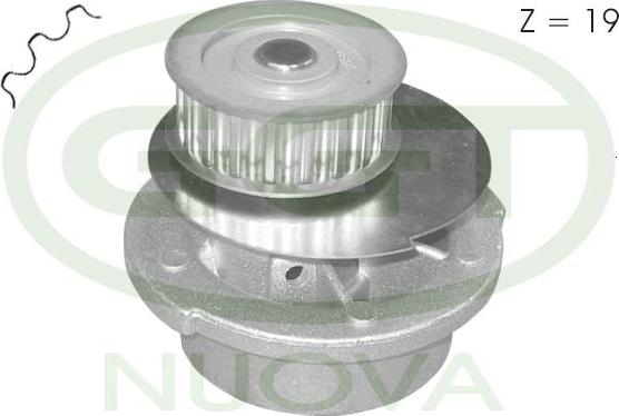 GGT PA10545 - Water Pump autospares.lv