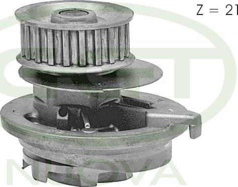 GGT PA10510 - Water Pump autospares.lv