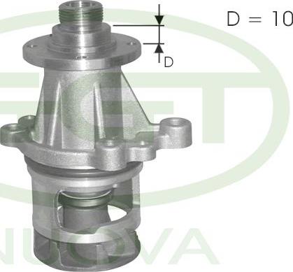 GGT PA10585 - Water Pump autospares.lv