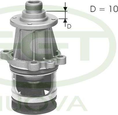 GGT PA10586 - Water Pump autospares.lv