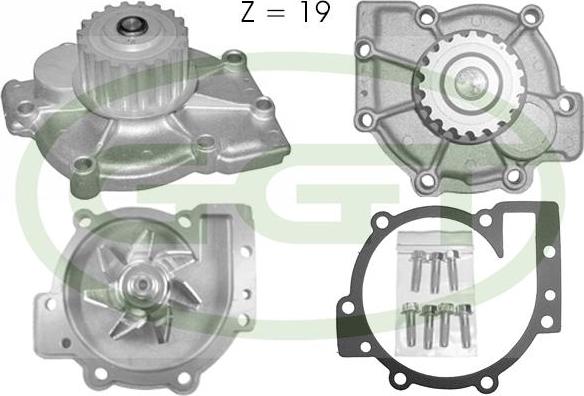 GGT PA10667 - Water Pump autospares.lv