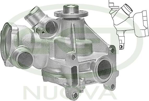 GGT PA10678 - Water Pump autospares.lv