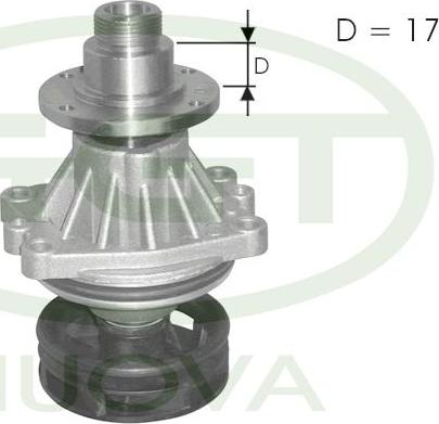 GGT PA10709 - Water Pump autospares.lv