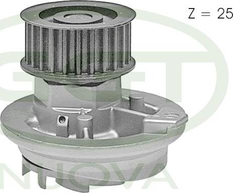 GGT PA10716 - Water Pump autospares.lv