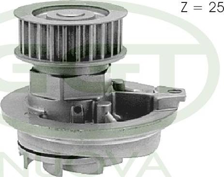 GGT PA10717 - Water Pump autospares.lv