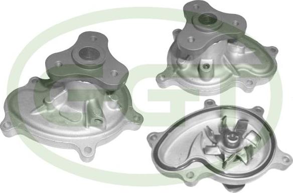 GGT PA13105 - Water Pump autospares.lv