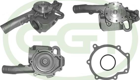 GGT PA12946 - Water Pump autospares.lv