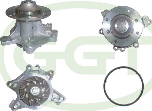 GGT PA12968 - Water Pump autospares.lv