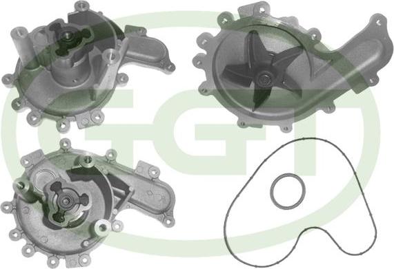 GGT PA12931 - Water Pump autospares.lv