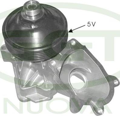 GGT PA12476 - Water Pump autospares.lv