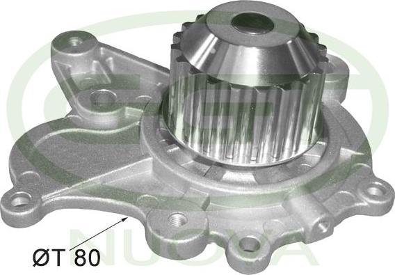 GGT PA12586 - Water Pump autospares.lv