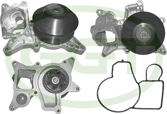 GGT PA12691 - Water Pump autospares.lv