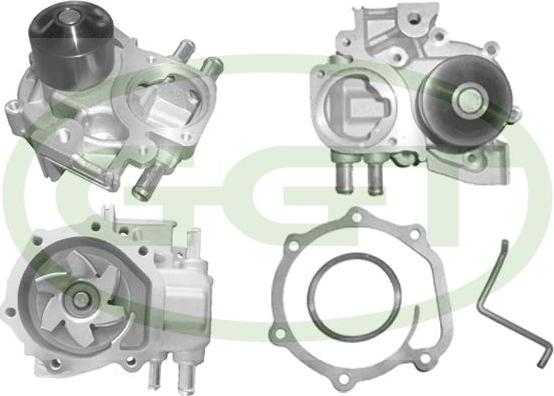 GGT PA12648 - Water Pump autospares.lv