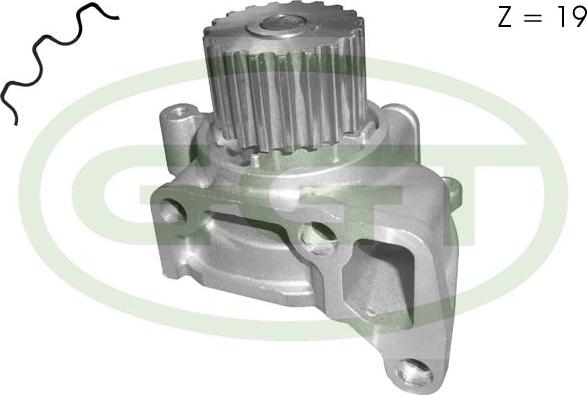 GGT PA12643 - Water Pump autospares.lv