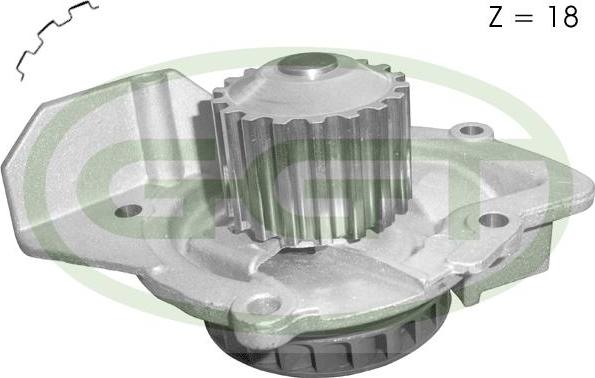 GGT PA12658 - Water Pump autospares.lv