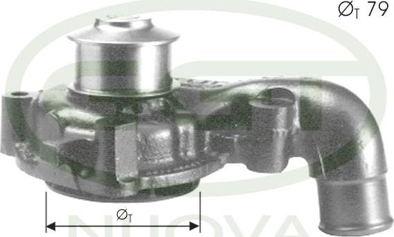 GGT PA12069 - Water Pump autospares.lv