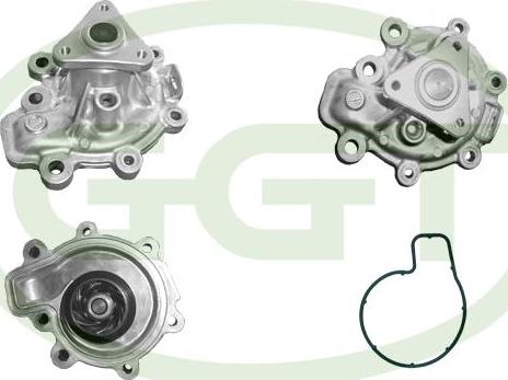 GGT PA12849 - Water Pump autospares.lv