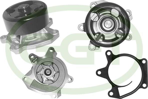 GGT PA12808 - Water Pump autospares.lv