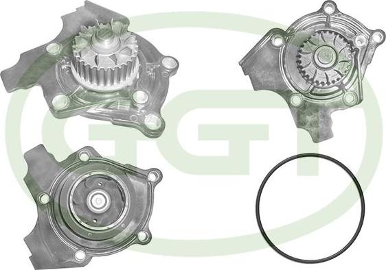 GGT PA12759 - Water Pump autospares.lv