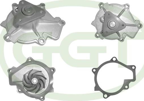 GGT PA12769 - Water Pump autospares.lv