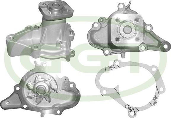 GGT PA12726 - Water Pump autospares.lv