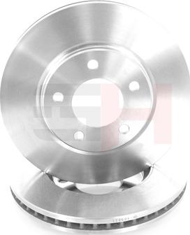 GH GH-409321 - Brake Disc autospares.lv