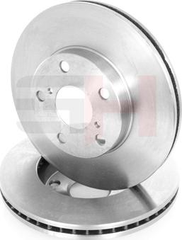 GH GH-404518 - Brake Disc autospares.lv