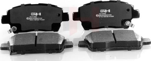 GH GH-414558 - Brake Pad Set, disc brake autospares.lv