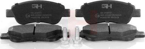 GH GH-414572 - Brake Pad Set, disc brake autospares.lv