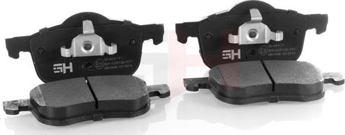 GH GH-414111 - Brake Pad Set, disc brake autospares.lv