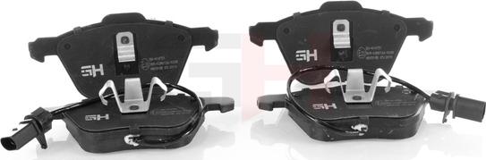 GH GH-414751 - Brake Pad Set, disc brake autospares.lv