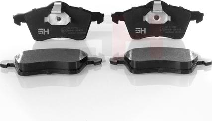 GH GH-414736 - Brake Pad Set, disc brake autospares.lv