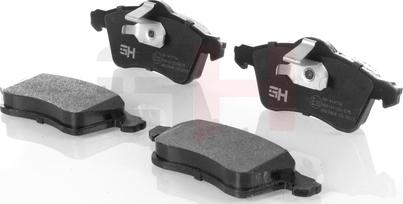 GH GH-414736 - Brake Pad Set, disc brake autospares.lv