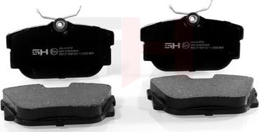 GH GH-414732 - Brake Pad Set, disc brake autospares.lv