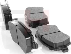 GH GH-415217 - Brake Pad Set, disc brake autospares.lv