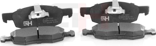 GH GH-410920 - Brake Pad Set, disc brake autospares.lv