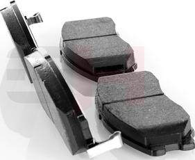 GH GH-410401 - Brake Pad Set, disc brake autospares.lv