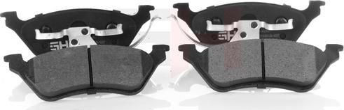 GH GH-410501 - Brake Pad Set, disc brake autospares.lv