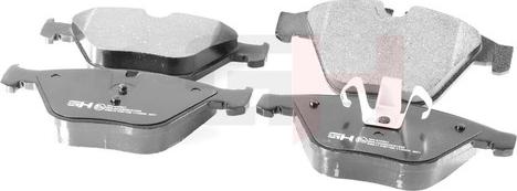 GH GH-410321 - Brake Pad Set, disc brake autospares.lv