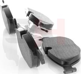 GH GH-410323 - Brake Pad Set, disc brake autospares.lv