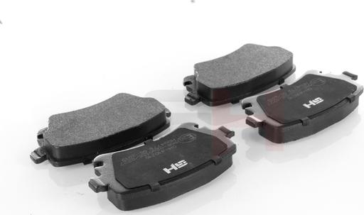 GH GH-410210 - Brake Pad Set, disc brake autospares.lv