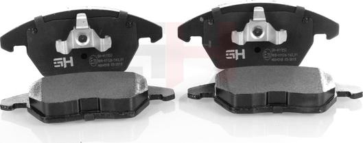 GH GH-411953 - Brake Pad Set, disc brake autospares.lv