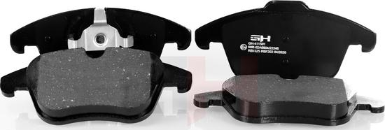 GH GH-411501 - Brake Pad Set, disc brake autospares.lv