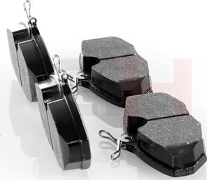 GH GH-411511 - Brake Pad Set, disc brake autospares.lv