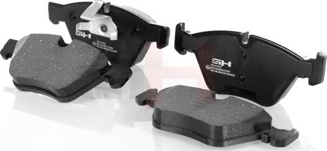 GH GH-411527 - Brake Pad Set, disc brake autospares.lv