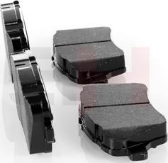 GH GH-411002 - Brake Pad Set, disc brake autospares.lv