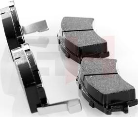 GH GH-411318 - Brake Pad Set, disc brake autospares.lv