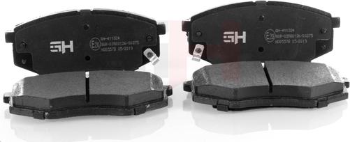 GH GH-411324 - Brake Pad Set, disc brake autospares.lv