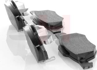 GH GH-411202 - Brake Pad Set, disc brake autospares.lv