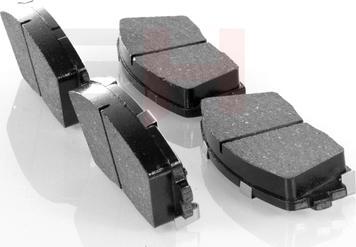 GH GH-411726 - Brake Pad Set, disc brake autospares.lv